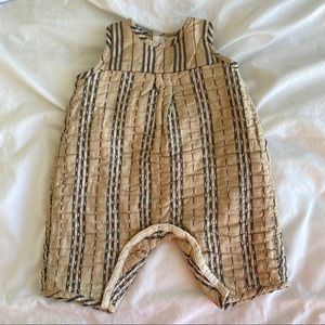 burberry overall baby